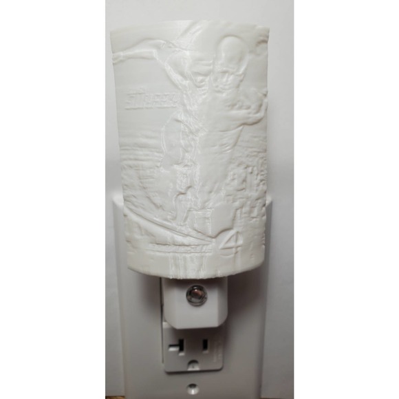 Rise of SILVER SURFER Fantastic 4 Movie Poster 3.5" x 2" Lithophane Night Light - Picture 6 of 9